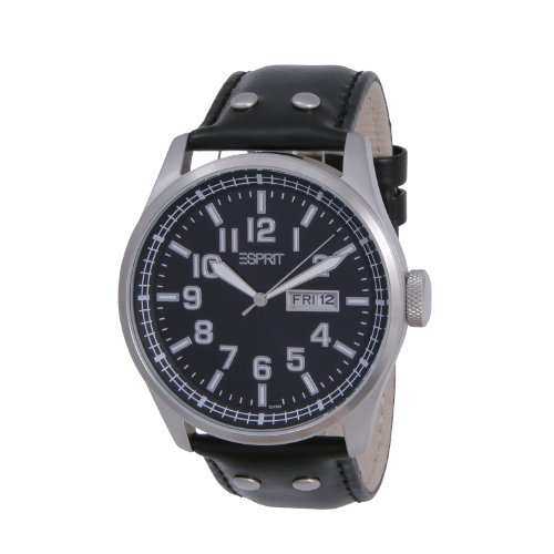 Esprit Herren-Armbanduhr XL Analog Leder ES103151005