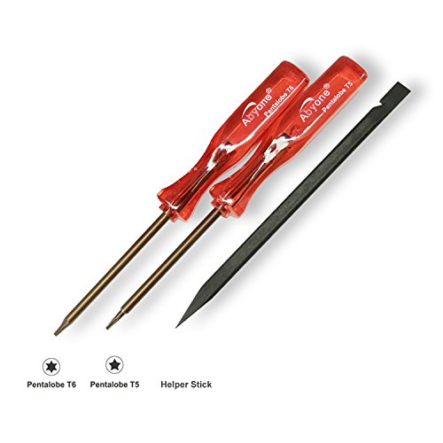 Abyone 5P S2 MacBook Schraubendreher-Sets mit Pentalobe 5 Pentalobe 6 Tri-Wing Phillips Head und helper stick für Apple MacBook Pro / Air(Alle Version) - 2