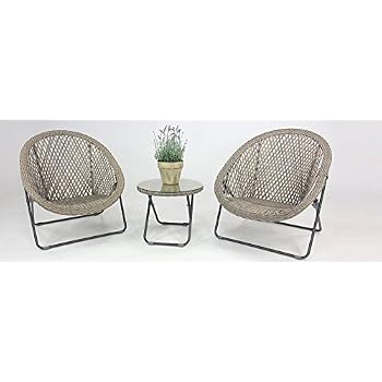 Amazon.de: Eazilife Klappstuhl, Gartenstuhl, Bistro-Set ...