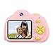Produktbild CCcam Kinder 2 Zoll Digital Mini Kamera Cartoon Nette Kamera Spielzeug Kinder Geburtstag Fotografie Geschenke Pädagogisches Kleinkind Spielzeug Kamera,Pink