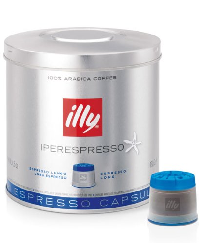 Preisvergleich Produktbild pieroworld – 6 Dosen von 21 Kapseln Kaffee Röstung lang (Spitze Blau)