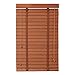 Produktbild JD Vorhang Massivholzjalousien Arbeitszimmer Wohnzimmer Büro Fensterläden Holzfensterläden 2 Farbe Multi-Size optional Custom Schatten (Farbe : B, größe : 130x250cm)