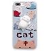 Produktbild Finger Decompression phone case ,3D Soft Silicone Pinch Squishy Cat TPU Protective Back Cartoon Animal Apple phone Case for iphone 7Plus (5.5-inch) (Cat's partner)