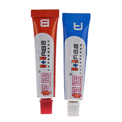 TOOGOO(R) Hochwertige Zwei-Komponenten-Kleber modifiziertes Acrylat-Kleber Super-Sticky AB - 3