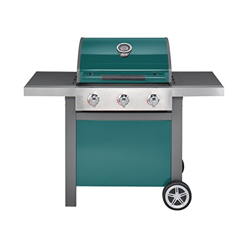 Preisvergleich Produktbild Jamie Oliver Home 3-Brenner Gasgrill – Mint Grün
