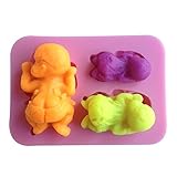 formas de silicone para bolo como usar molde de silicona para fondant