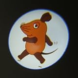 ANSMANN LED Kindertaschenlampe Projektionslampe Jungen blau Lampe und Projektor in Einem – leuchtet und projiziert Bilder an die Wand (Sendung mit der Maus) geprüfte Kindersicherheit und verbesserte Qualität - 9