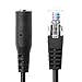 Price comparison product image MIUSON 3.5mm OMTP Jack Headset Female To RJ9 Male Converter Adapter Cable For Smartphone