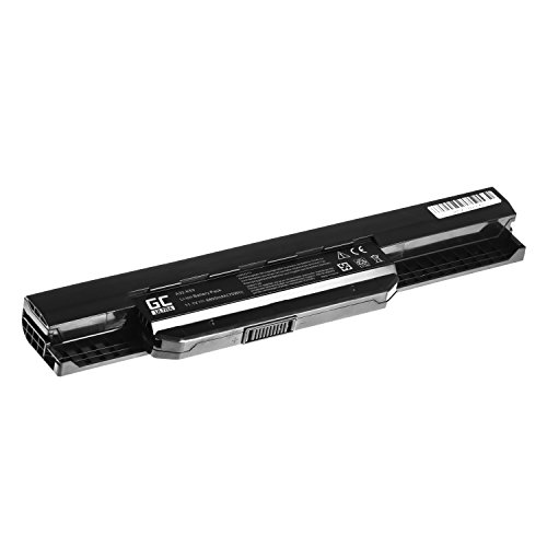 Green Cell® ULTRA Serie A32-K53 A41-K53 Akku für Asus K53 K53E K53S K53SJ K53SV K53U X53 X53S X53SV X53U X54 X54C X54F X54H X54L (Original Panasonic Zellen, 6800mAh, Schwarz) - 4