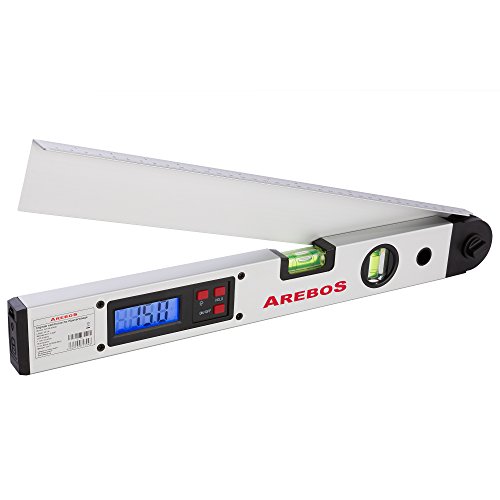 Digitale elektronische Wasserwaage 40 cm Digitaler Winkelmesser Winkelmessgerät - 2