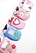 Soft leather baby shoes hearts