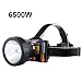 Produktbild MUTANG LED Angeln Scheinwerfer Blitze Wiederaufladbare Helle Wasserdichte Bergmannkopf Taschenlampe Langstrecken Suchscheinwerfer 2500W.2800W, 6500W (Farbe : C)