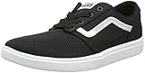  Vans Herren Chapman Lite Low-Top, Schwarz ((Mesh) Black/White), 39 EU