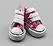 Produktbild MwaaZ Süße Puppen Kleidung Schuhe Salon Puppe Zubehör Mini Canvas Schuhe (Rosy)