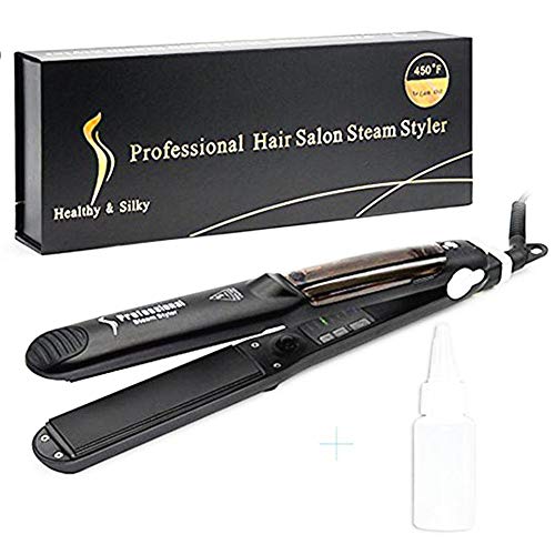 Biback Wide Panel Far Steam Infrared Hair Straightener Anion Curler Wet And Dry