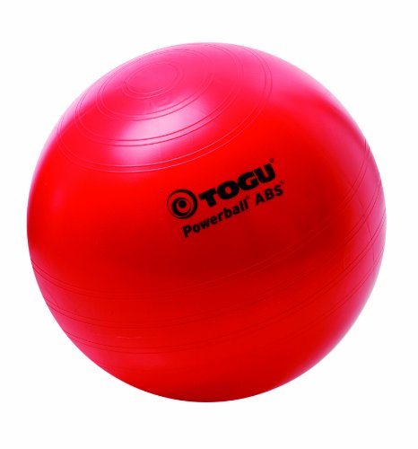 Preisvergleich Produktbild Togu Gymnastikball Powerball ABS (Berstsicher), rot, 55 cm