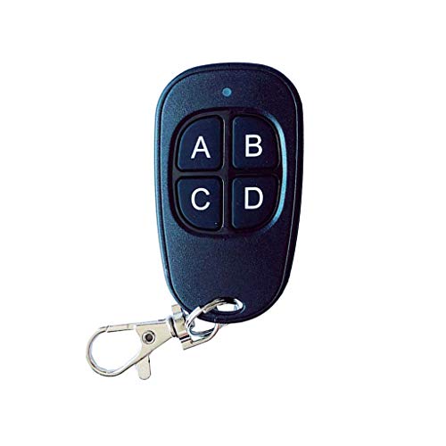 Preisvergleich Produktbild perfk DC6V 433MHZ Fernsteuerungsmaschine Duplizierer 4-Kanal-Kopierer für Elektrische Türfernbedienung, Expansionstürfernbedienung, Garagentorfernbedienung - Schwarz