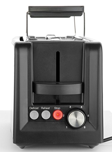 grossag TA 33.07 Toaster, Brötchenaufsatz, 730 W, edelstahl gebürstet - 2