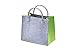 Produktbild Kobolo Filztasche Shopper Einkaufstasche Filz Freizeittasche Shopper Bag