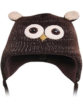 Kuschelweiche Tiermütze Tier Mütze Plüsch Plüschmütze Verkleidung Strickmütze