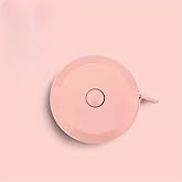 Promosyonca Mini &Ccedil;ekilebilir &Ouml;l&ccedil;&uuml;m Mezurası, Terzilik İ&ccedil;in, 2 Adet (Pembe)