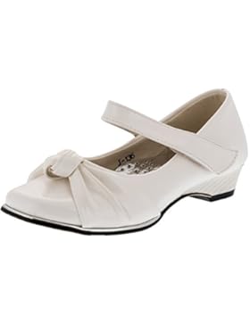 Weisse Mädchen Lack Schuhe, 2 Varianten