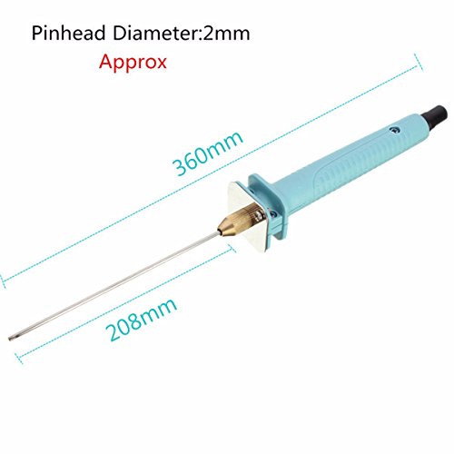 20CM Elektrische Schaum Schneidemaschine Stift, GOCHANGE DIY Foam Cutter 100-240V / 15w Styroporschneidemaschine heißes Messer Styropor Schneide Stift mit elektronischer Spannungswandler Adapter - 3
