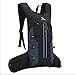 Produktbild FENGFENGGUO Rucksack, Neue wasserdichte Outdoor-Sporttasche lässig einfarbig ausgeführt Radfahren Rucksack Helm Tasche Fahrradtasche,Black