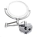 Produktbild TUKA LED Wandspiegel KosmetikSpiegel 7 fach Vergrößerung, 8,5 inch Wandmontage mit / ohne Bohren, beleuchteter Badzimmerspiegel Schminkspiegel, Make-up Rasieren Spiegel, Normal + 7x Zoom, TKD3129-7x