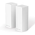 Linksys Velop WHW0302 Sistema WiFi 5 mesh Tri-Band AC2200, router WLAN, range extender con 350 m² di copertura, supporto per 