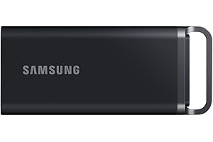 Samsung T5 EVO 8TB, hasta 460MB/s, USB 3.2 Gen 1, SSD Externo, soporta caidas de hasta 2m, para Creadores de Contenido, Youtubers, Copia de Seguridad y Gaming, Mac Compatible, MU-PH8T0S