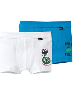 Schiesser Jungen Boxershorts 2pack Hip Shorts