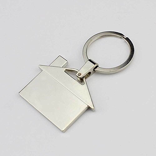 Preisvergleich Produktbild Schlüsselanhänger Schlüsselkette Tür Schlüssel Schlüssel Metall Haus Home House Vogelhaus
