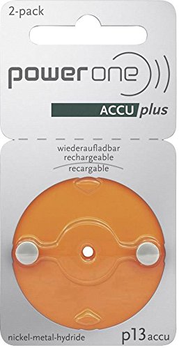 Power one - Pila para audífono recargable 13A power one 1.2V 25mAh - Blister(s) x 2