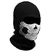 Produktbild Heemepink Sturmhaube Winddichte Sturmmaske für Motorrad Ski Snowboard Call of Duty Ghost Skull Maske Gesichtsmaske BS-09