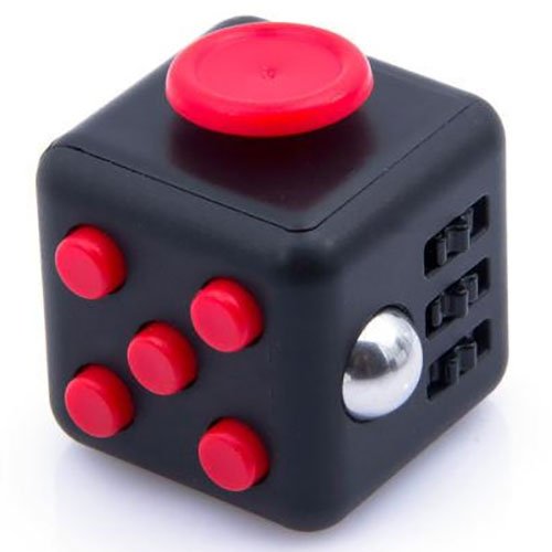 Juyi - Dado antiestr s Zappelphilipp alivia el estr s y la tensi n para ni os y adultos negro y rojo Juyi - Dado antiestr s Zappelphilipp alivia el estr s y la tensi n para ni os y adultos negro y rojo