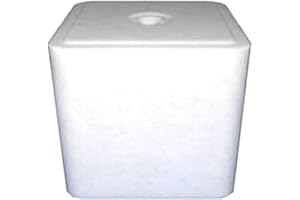 AGRITURA Blocco Salino Bianco 10Kg Multivitamin Bronchial Salt Lick Set Pietre Per Leccare Il Sale Per Cavalli, Pecore, Capre, Selvaggina E Bovini - Pietra Minerale Per Leccare Il Sale