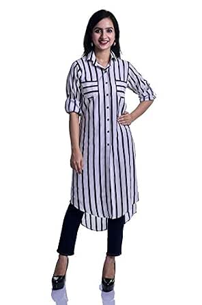 Women, Kurta Style Shirt for Girls 
