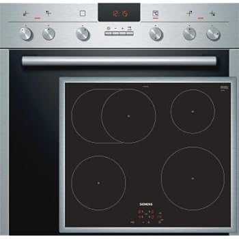Siemens EQ241EI03B Backofen-Kochfeld-Kombinationen Freistehend/A / 66 L