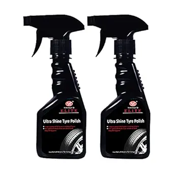 UE Elite Ultra Shine Tyre Polish - 200 ML (Pack of 2)