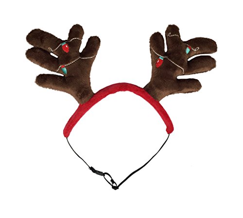 Preisvergleich Produktbild Outward Hound 11001 Weihnachten Urlaub Antler, Kopfband, Medium
