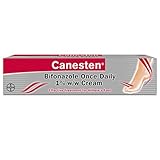 Canesten Bifonazole Once Daily Athlete's Foot Cream, Antifungal Cream, For the Treatment of Athlete's Foot 20g