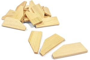 ROUND DESIGNS Lot de 10 cales en bois pour peinture à l'huile et toile pour cadre de 18 mm