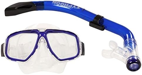 Typhoon Junior/Ladies Silicone Mask & Snorkel set - choice of colours