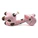 HuntGold 1X Soft Plush Giraffe Shape Baby Christmas Gift Infant Boy Girl Xmas Toy Doll(pink)