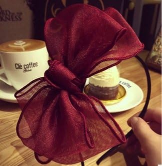 Girls Big Bow Lace Hairband/headband 5Pcs Set