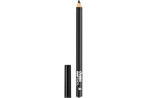 deBBY, eyePENCIL Matita Occhi Nera, Mina Speciale per Tratti Definiti e Sguardo Intenso, Lunga Tenuta Senza Sbavature, Per Esterno e Rima Interna Occhi, Colore 10 Nero