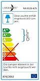 Lunartec LED-Bett- & Lese-Leuchte mit Schwanenhals, Wandmontage, 3 W, kaltweiß - 5