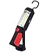 Produktbild Arbeitsleuchte Cob LED Taschenlampe Portable Freisprechlösung Magnet Notfall Arbeitsleuchten LED Arbeitslampe 650 Lumen 3W Power USB-Ladekabel Inklusive Batterie (Rot)