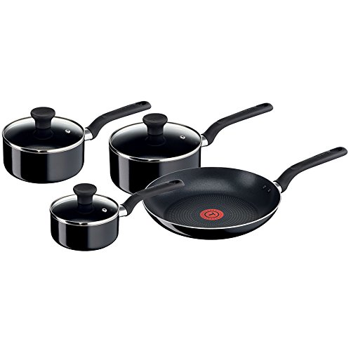 Tefal Selective 4 Piece Non Stick Pan Set Cookware Saucepan Set